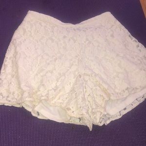 flowy high waisted shorts